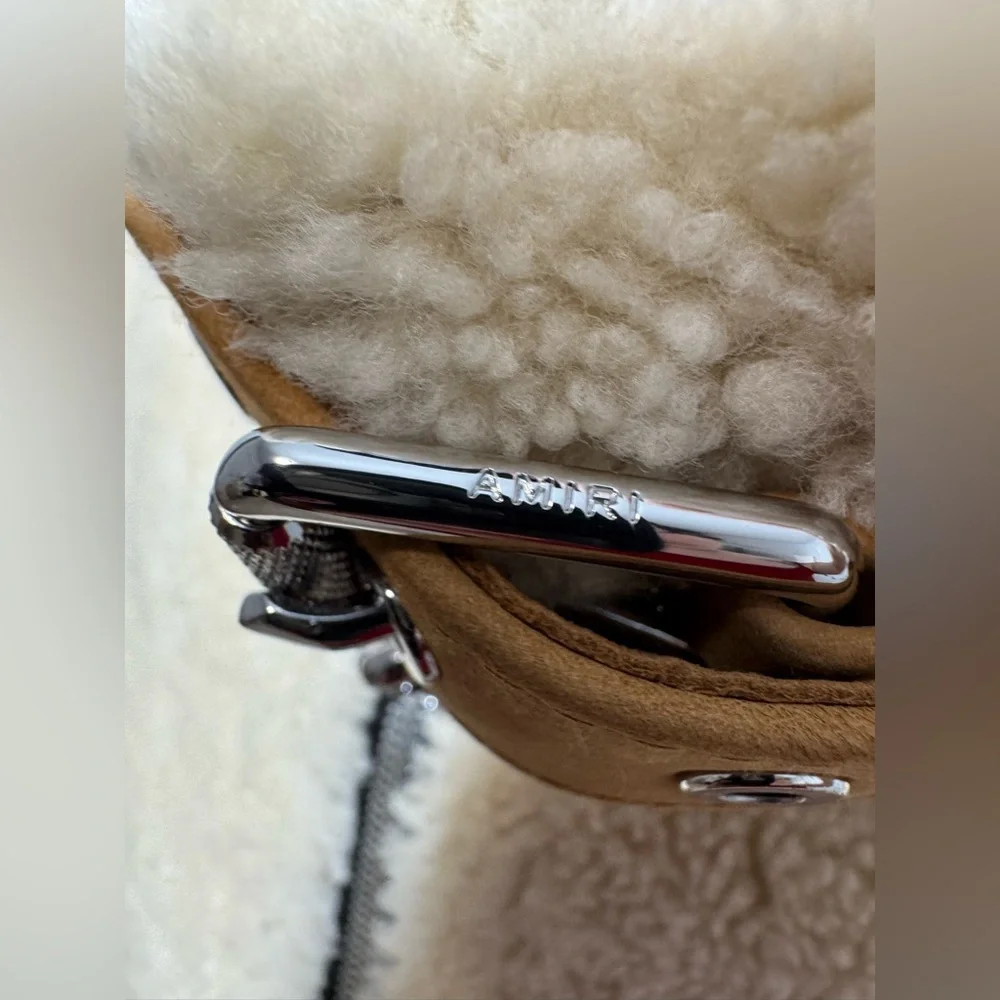 EUC Amiri Oversized Shearling Jacket